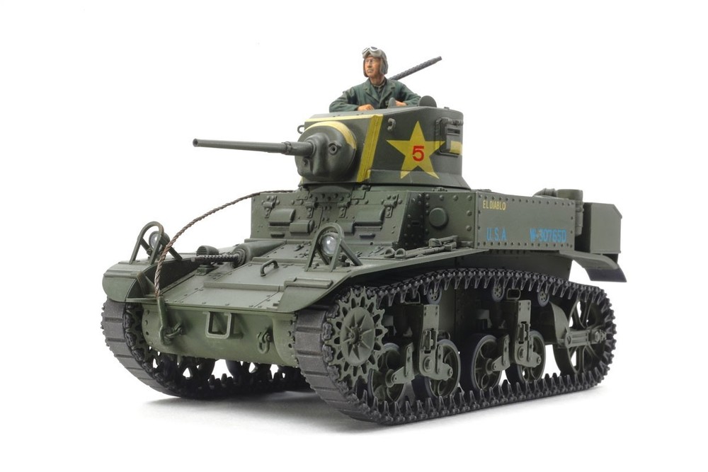 US Army Light Tank M3 Stuart Late Production