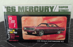 AMT 1098 1966 Mercury Super Street Rod Sealed Model Kit New In Box.