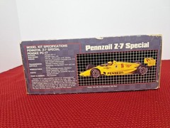 AMT Pennzoil Z-7 Special Penske PC-17 1/25th Model Kit #6880 Complete in Box