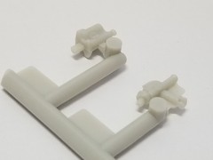 1958 Edsel Pacer BRAKE MASTER CYLINDER & STEERING BOX from AMT 1:25 Model Kit 58
