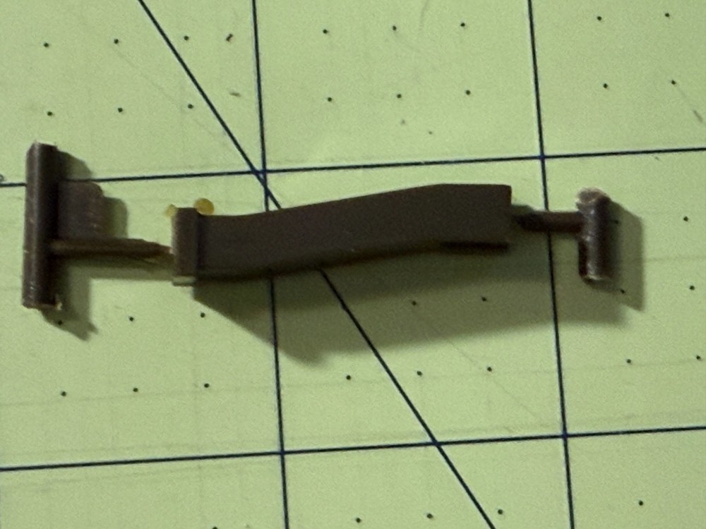 Nichimo R-3502 British Army Tank “Chieftain” Kitbash Parts Bent Pipe