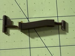 Nichimo R-3502 British Army Tank “Chieftain” Kitbash Parts Bent Pipe
