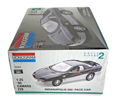 Monogram Indianapolis 500 Pace Car ’93 Camaro Z28 Model Kit 1/25 Sealed #2964