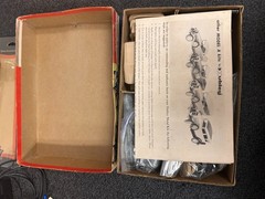 Vintage Hubley Metal Model Kit – Model A Station Wagon No. 4858 NEW OPEN BOX