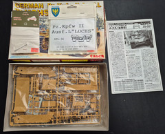 1/35 German Pz.Kpfw.II Ausf.L “LUCHS” (Late Version) by Tasca w/ 2 Detail sets