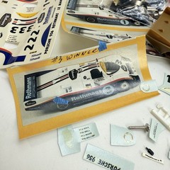 Starter 1:43 Scale Resin Almost Complete Porsche 956 Rothmans LeMans 1983