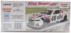 Salvino JR Models “Ally” Alex Bowman 2022 Camaro ZL1 Nascar 1/24 Car Kit