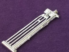 56 Chevrolet BEL AIR FRONT FENDER TRIM for Atlantis Revell 1:25 Model Kit 1956