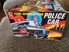 AMT 1970 Ford Galaxie Interceptor Police Car Model Kit#788/12 Unbuilt complete