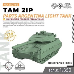 MRY-SFW SS350789 1/350 Military Model Parts Argentina TAM 2IP Light Tank