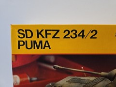 Testors Italaerei SD KFZ 234/2 Puma 1:35 Scale Model Kit NEW OPEN BOX READ