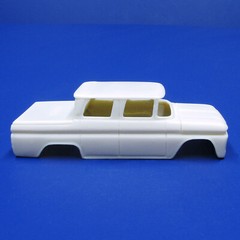JFSL64 H:O scale Jimmy Flintstone 1962 C10 Pickup 4 Door resin slot car body