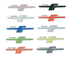 Plastic JDM F Badge Emblem For Subaru Forester