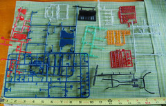 Vintage Junkyard Lot Of Misc. Model Kit Parts See Description Photos tires wheel