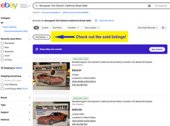 Monogram Tom Daniel’s California Street Vette Factory Sealed
