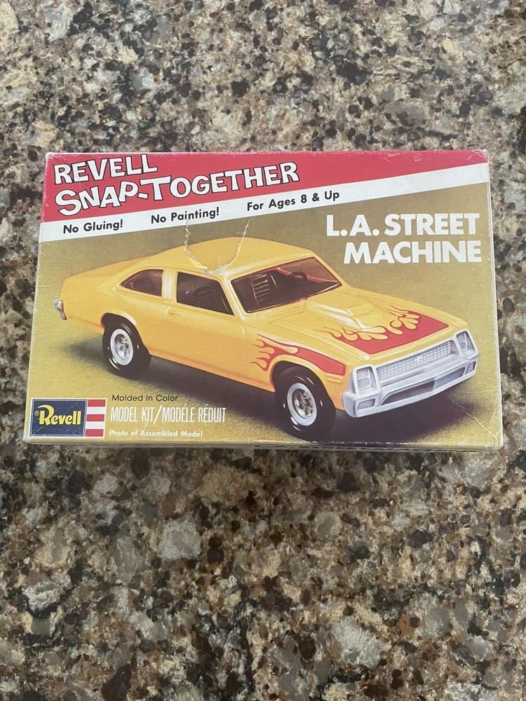 Empty Box Vintage Revell LA Street Machine Model Kit