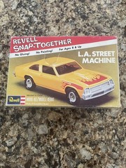 Empty Box Vintage Revell LA Street Machine Model Kit
