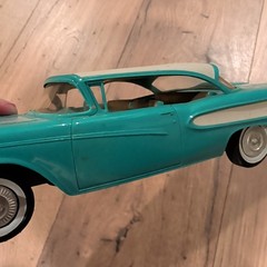 AMT 1958 Edsel Pacer Dealer Promo Model 1/25 Molded In Turquoise