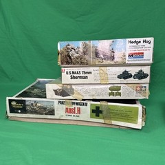 Nichimo Panzerkampfwagen IV Ausf H Motorized Vintage Model kit 1/30 W/LOT