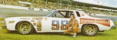 #98 Richie Panch Daytona Budweiser Chevy 1975 1/25th – 1/24th Scale Decals