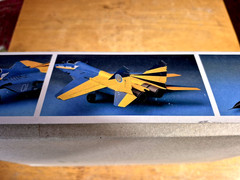 1996 ACADEMY Model MIKOYAN MIG-29 FULCRUM Ukraine Flight Demo Team Kit #2128
