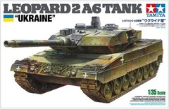 Tamiya 25207 1:35 Leopard 2 A6″Ukraine” Military Tank Model Kit