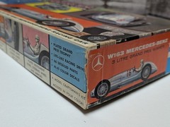 Hawk W163 Mercedes Benz Grand Prix Race Car Plastic Model Kit