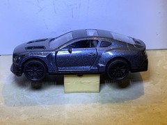 Bentley Continental GT. 1/43 scale w /metallic grey w /black interior new BY CE