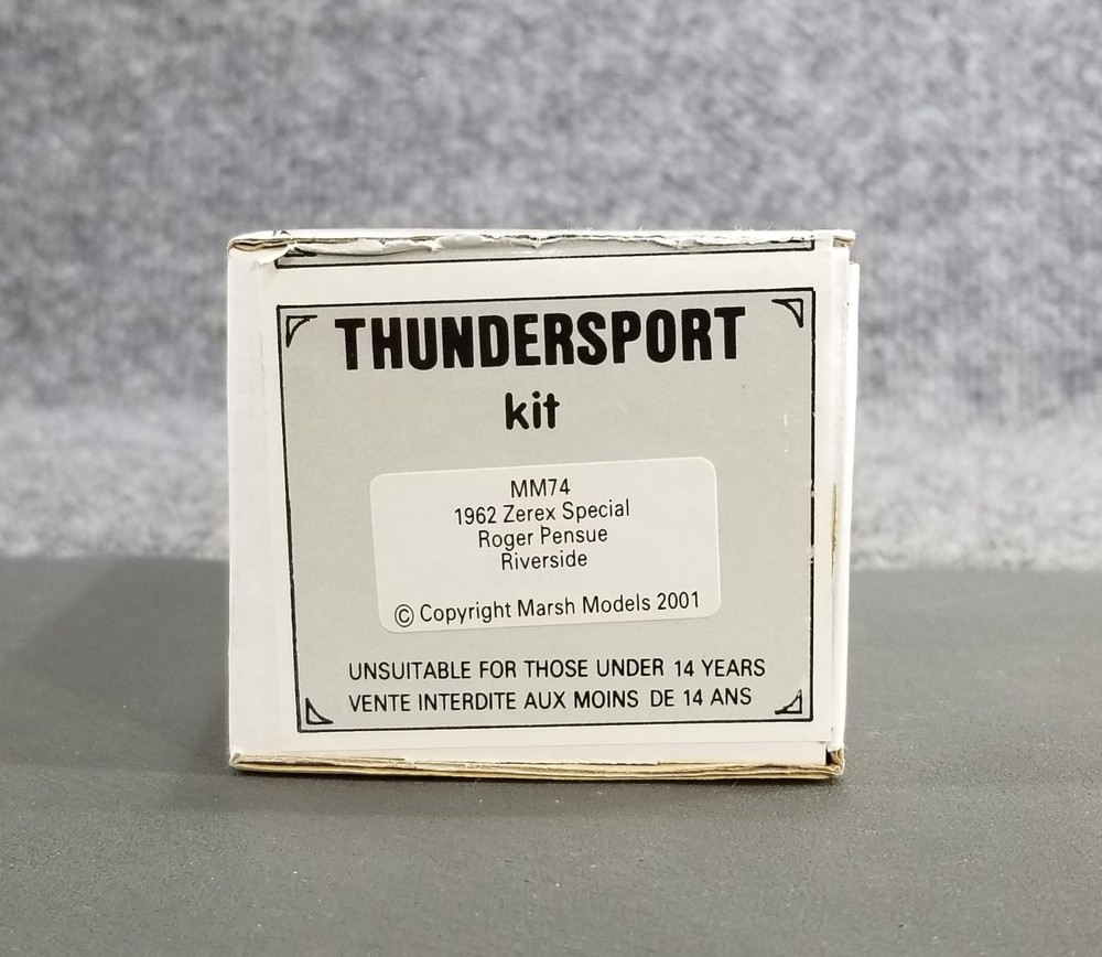 Marsh Models 1/43 Scale Kit MM74 Zerex Special Riverside 1962 Thundersport