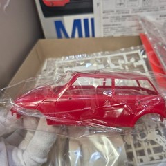 Fujimi 1/24 scale Mini Cooper plastic model kit made in Japan