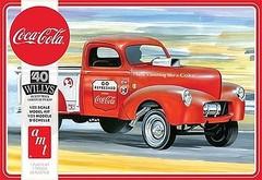 AMT 1940 Willys Pickup Coke – Plastic Model Truck Kit – 1/25 Scale – #1145