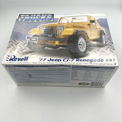 2006 REVELL Model ”77 JEEP CJ-7 RENEGADE 2 ‘n 1 Kit #85-7207 New Sealed Rare