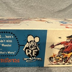 Vintage ORIGINAL Revell Ed “BIG DADDY” Roth DRAG NUT NOS FACTORY SEALED 1963