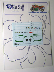 Blue Stuff Decal Sheet 1:12 Scale Ducati MH Replica 900 suit Tamiya Kit # 14019