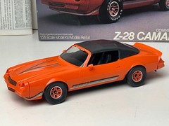 Revell 1981 Camaro Z-28 Convertible Model Kit with Box