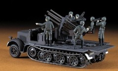 Hasegawa 1/72 Sd.Kfz 7 8 Ton Half Track with 20mm Quad Machine Gun