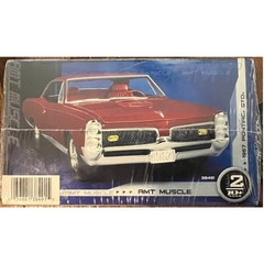 New Sealed 2006 RC2 Pontiac GTO 1967 AMT Muscle Ertl 1/25 Scale Red Model Kit