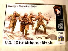 1/35 Master Box 4 US 101st Airborne Division w/ Weapons & Equipment # 35253