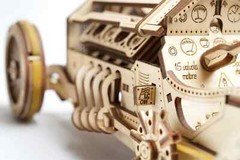 UGEARS U-9 Grand Prix Car – Wooden 3D Puzzle Model Kits for Adults and Teens