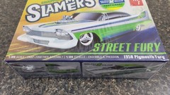 AMT Snapfast Slammers 1958 Plymouth Fury Street Fury 1/25 Scale Model Car Kit