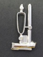 1958 Edsel Pacer CENTER GRILL TRIM from AMT 1:25 Model Kit 58