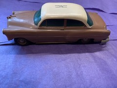 1950s Chevrolet Chevy 2 Door Dealer Promo Car Bank – shoreline beige