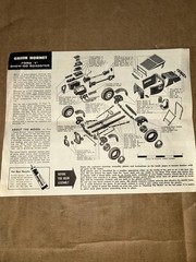 Monogram Green Hornet Ford ‘T’ Show-Go Roadster Model Kit Instructions PC61