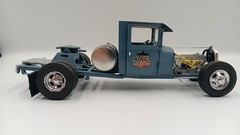 Custom Built 1/25th Scale ’29 Ford Truck,Motorcycle and Trailer