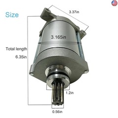 Starter Motor Compatible with Hisun UTV ATV 500 550 700 750 31200-004D-0000