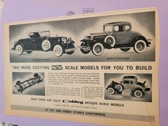 Hubly Model Kits Advertisment