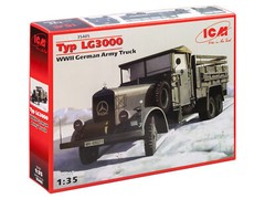 ICM 35405 – Typ LG3000, WWII German Army Truck – Scale Model Kit