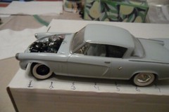 VINTAGE MODEL CAR LOT OF1 PARTS CAR lot 120