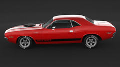 Dodge Challenger RT Mopar 1970 Modle Kit Scale 1/24 -1/20