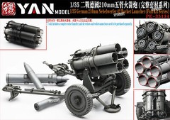 1/35 German Nevelwerfer 42 210mm Rocket Launcher w/HE Canisters PE Detail-up Set